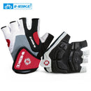 Inbike à prova de choque almofada gel luvas ciclismo metade dedo luvas esportivas das mulheres dos homens verão bicicleta ginásio luvas fitness mtb if239