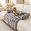 Almofada Espessa para Sofá de Animais de Estimação, Antirriscos, Antiderrapante, Ninho para Cães e Gatos, Cama Aconchegante para Cães e Gatos