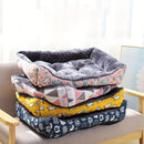 Cama para cães de estimação, sofá, tapetes de inverno, produtos para animais de estimação, acessórios para cães, cesta, suprimentos para casa grande, média e pequena, cama para gatos
