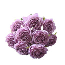 10 cabeças de flores artificiais de seda, arranjo de casamento, buquê de festa, decoração de casa, jardim, hotel, plantas, presente de dia dos namorados