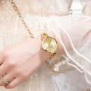 Curren relógios femininos elegante moda original relógio de quartzo para Laides à prova dwaterproof água aço inoxidável simples luxo uso diário