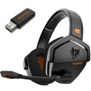 Fone de Ouvido Gamer NUBWO G06 Sem Fio 2.4GHz Bluetooth 5.3 Headphones Estéreo Modo Duplo com Microfone para PS5 PS4 PC Computador Nintendo Switch Celular Telefone Notebook Office Home PC Gamer Console