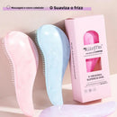 Conjunto de cuidados capilares, 2/4 peças, massagem no couro cabeludo, pente desembaraçador + touca de dormir de cetim + 2 elásticos de cabelo, acessórios de cabelo anti-frizz para mulheres