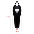 Saco de areia multifuncional para artes marciais, saco de boxe resistente com gancho de corrente de metal, equipamento esportivo dobrável