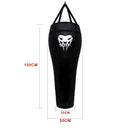 Saco de areia multifuncional para artes marciais, saco de boxe resistente com gancho de corrente de metal, equipamento esportivo dobrável