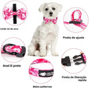 Arnês para cães terno inclui colete arnês coleira trela lenço cocô saco acessórios para animais de estimação gato cães suprimentos conjunto