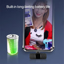 Microfone Lavalier Sem Fio KEBIDUMEI 2.4G Portátil para Gravação de Áudio e Vídeo para iPhone Android Transmissão Ao Vivo Jogos