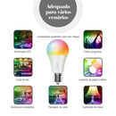 lampada inteligente，alexa original português，casa inteligente，tuya，automação residencial inteligente，controle bluetooth