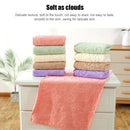 Conjunto de 5 Toalhas de Banho de Coral Fleece Macias e Absorventes de Secagem Rápida com Design Divertido e Fofo para o Lar