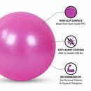 Bola de Yoga e Fitness para Mulheres, Tipo Reforçado, Antiexplosão, Diâmetro 25/55/75cm, Mini Bola de Pilates para Exercícios, Modelagem de Pernas e Quadris