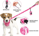 Arnês para cães terno inclui colete arnês coleira trela lenço cocô saco acessórios para animais de estimação gato cães suprimentos conjunto