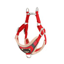 Arnês para cães colete ajustável andando conjunto de corda de tração para coleira de cachorro arnês de malha respirável para pequeno médio gato cão animal de estimação chumbo