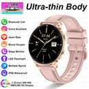 Novo Smartwatch AMOLED de 1,32 polegadas 2026 para Homens e Mulheres, Resolução 466*466, Chamada Bluetooth, Lanterna LED, Monitor de Fitness