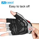 Inbike à prova de choque almofada gel luvas ciclismo metade dedo luvas esportivas das mulheres dos homens verão bicicleta ginásio luvas fitness mtb if239