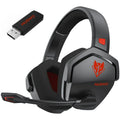 Fone de Ouvido Gamer NUBWO G06 Sem Fio 2.4GHz Bluetooth 5.3 Headphones Estéreo Modo Duplo com Microfone para PS5 PS4 PC Computador Nintendo Switch Celular Telefone Notebook Office Home PC Gamer Console
